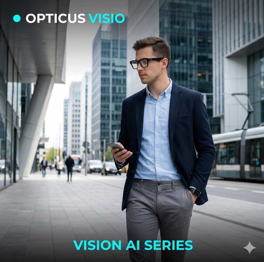 Opticus Vision AI – Everyday AI Assistant Sunglasses