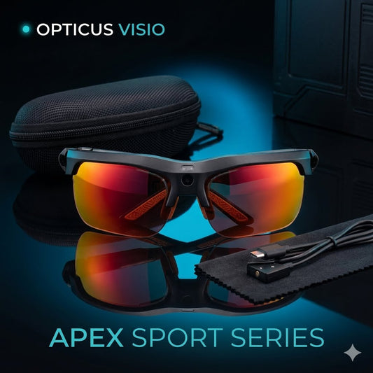 Opticus Apex Sport – Action Camera Smart Glasses