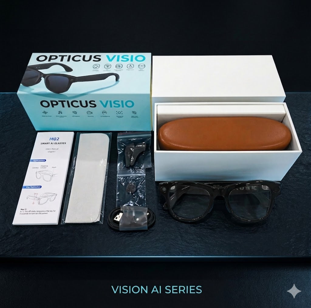 Opticus Vision AI – Everyday AI Assistant Sunglasses