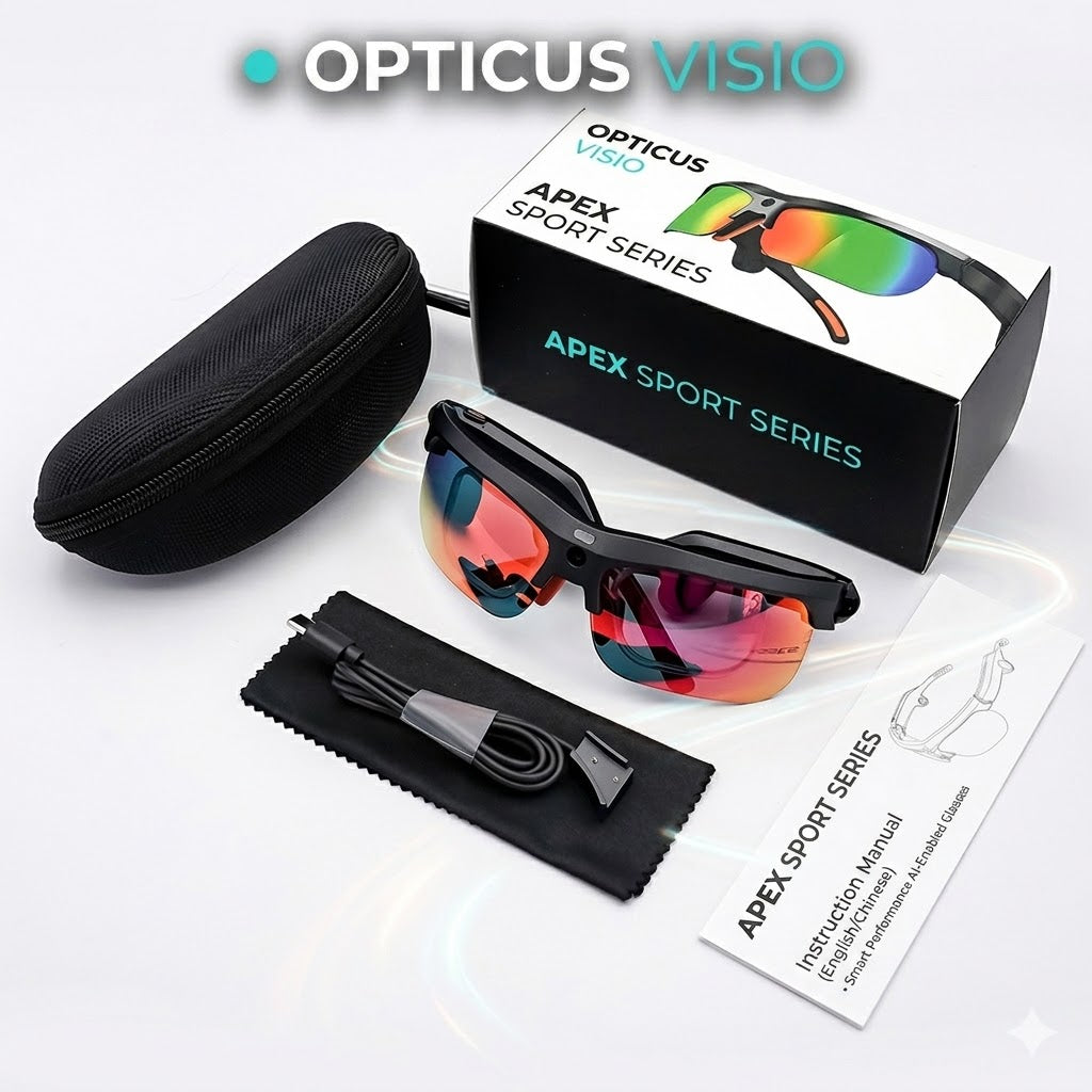 Opticus Apex Sport – Action Camera Smart Glasses