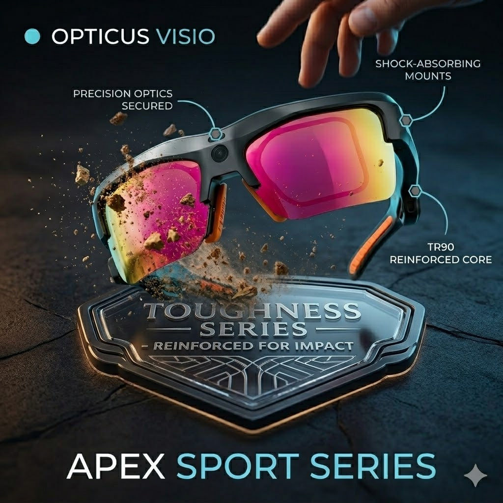 Opticus Apex Sport – Action Camera Smart Glasses